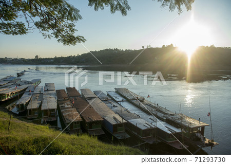 LAO HUAY XAY MEKONG RIVER LAO HUAY XAY MEKONG RIVER 71293730