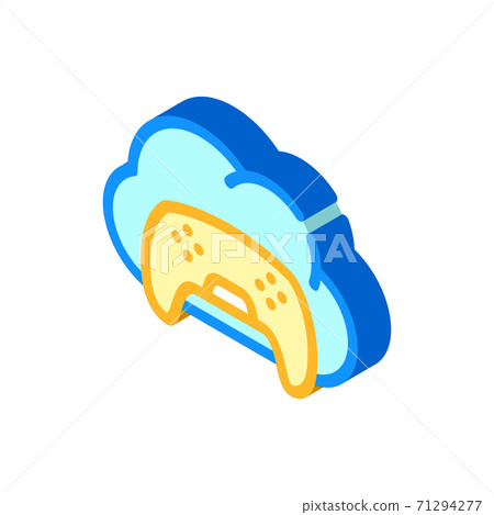 game safe cloud isometric icon vector illustration game safe cloud isometric icon vector illustration 71294277