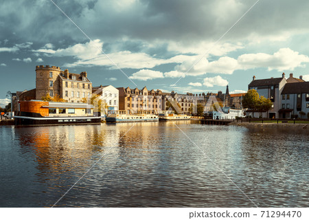 Old Leith Docks, Edinburgh, Scotland, UK 71294470