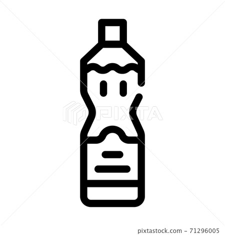 olive oil bottle line icon vector illustration olive oil bottle line icon vector illustration 71296005