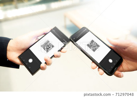 Digital business card exchange 71297048