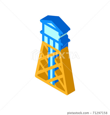water tower isometric icon vector isolated illustration water tower isometric icon vector isolated illustration 71297158