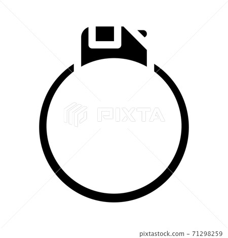 circometer measuring equipment glyph icon vector illustration circometer measuring equipment glyph icon vector illustration 71298259