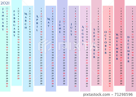 calendar, vector, design 71298596