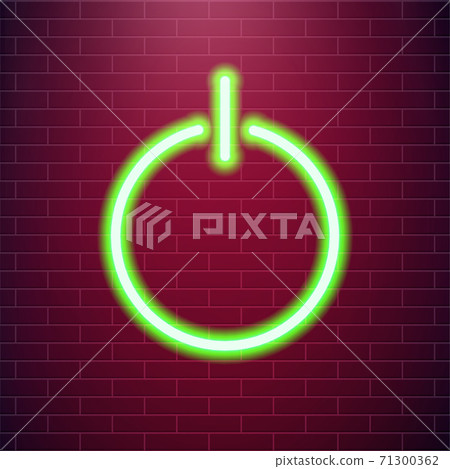 On and Off lamp Neon light Toggle switch... - Stock Illustration ...