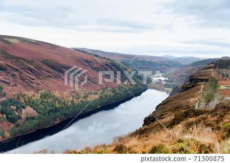 Glendalough Upper Lake, Wicklow National Park, Ireland Glendalough Upper Lake, Wicklow National Park, Ireland 71300875