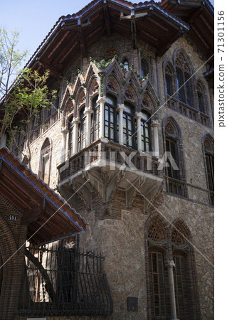 Modernist architecture of Casa Golferichs, Eixample, Barcelona 71301156