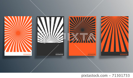 Minimal geometric design for flyer, poster, brochure cover, background, wallpaper, typography or other printing products. Vector illustration 71301733