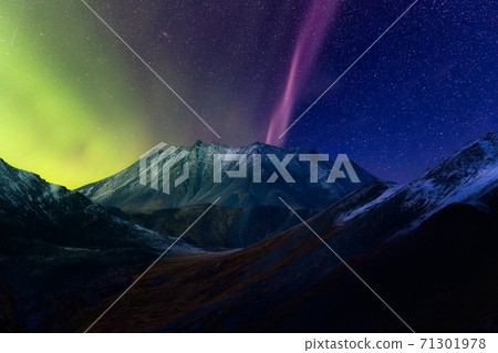 Beautiful Aerial View of Scenic Mountain Landscape in Canadian Nature 71301978