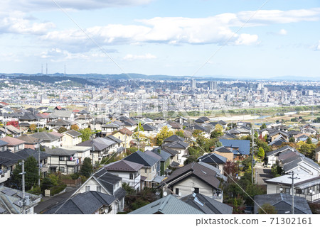 Residential area in the suburbs 71302161