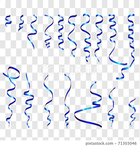 Celebration background with confetti blue 71303046