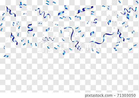 Celebration background with confetti blue Celebration background with confetti blue 71303050