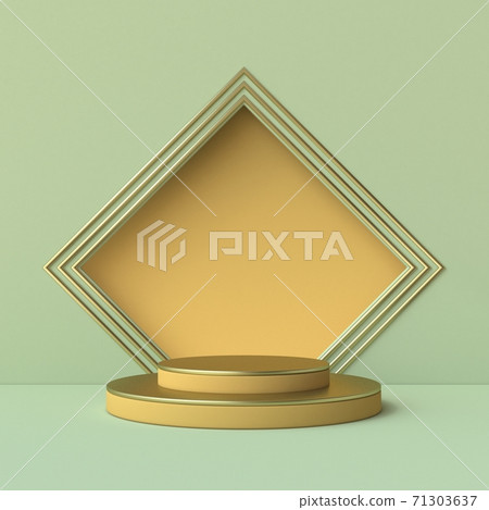Abstract mock up square frame 3D Abstract mock up square frame 3D 71303637