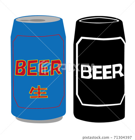 Canned beer illustration 71304397