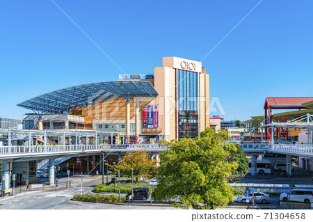[Kanagawa Prefecture] Cityscape of Vina Walk spreading in front of Ebina Station 71304658
