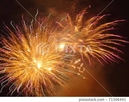 Fireworks that decorate the finale of the event 71306491