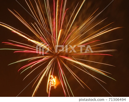 Fireworks that decorate the finale of the event 71306494