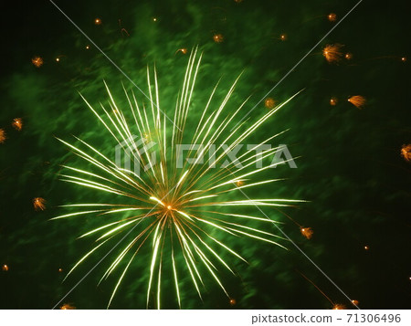 Fireworks that decorate the finale of the event 71306496