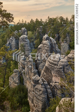 Majestic Rocky Landscape 71306952