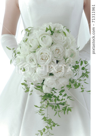 新娘的手捧著一束 新娘的手捧著一束 71311961