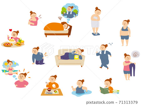 豐滿女人的健康與生活 71313379