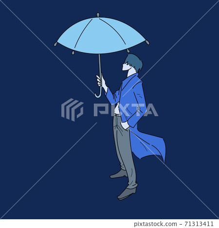 Man in the rain Man in the rain 71313411