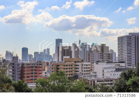 東神奈川縣的城市景觀（神奈川縣橫濱市神奈川區） 71313586