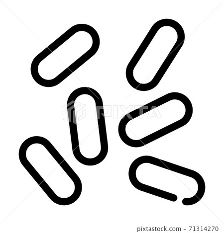 haemophilus influenzae line icon vector isolated illustration haemophilus influenzae line icon vector isolated illustration 71314270