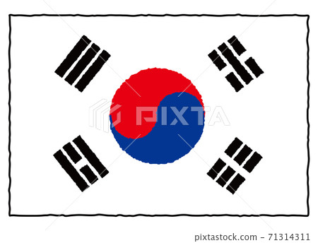 Korean flag 71314311