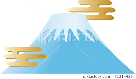 新年元旦富士山插圖素材 新年元旦富士山插圖素材 71314426