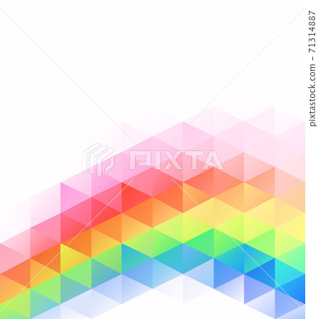 Colorful Grid Mosaic Background, Creative Design Templates 71314887