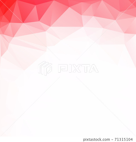 Red Polygonal Mosaic Background, Creative Design Templates 71315104