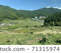 Rice terraces in Sakurai City, Nara Prefecture. Near Sakurai Water Purification Plant 71315974