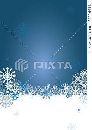 Winter background with snowflakes Winter background with snowflakes 71316618