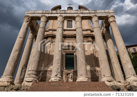 Temple of Antoninus and Faustina in Rome Temple of Antoninus and Faustina in Rome 71323103