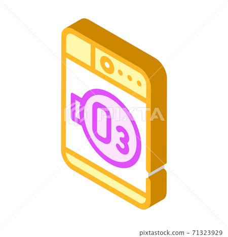 ozone laundry system machine isometric icon vector illustration ozone laundry system machine isometric icon vector illustration 71323929
