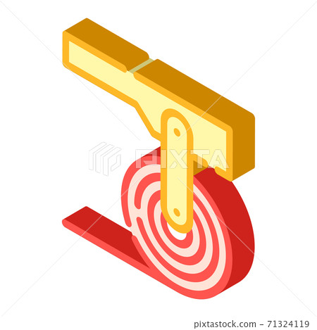 sheet metal roll isometric icon vector illustration sheet metal roll isometric icon vector illustration 71324119