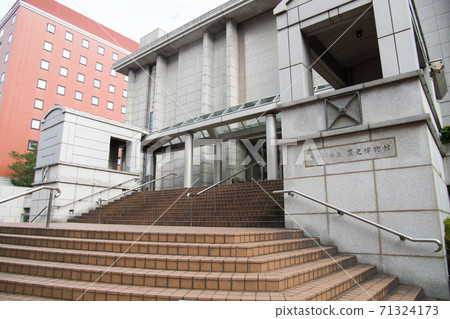 View of the front entrance of the Kanagawa Prefectural Museum of History View of the front entrance of the Kanagawa Prefectural Museum of History 71324173