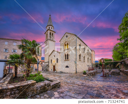 Saint Ivan Church in Budva, Montenegro Saint Ivan Church in Budva, Montenegro 71324741