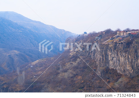 View over the valley in village Garni View over the valley in village Garni 71324843