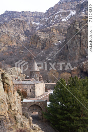Geghard monastery is an Orthodox Christian monastery Geghard monastery is an Orthodox Christian monastery 71324889
