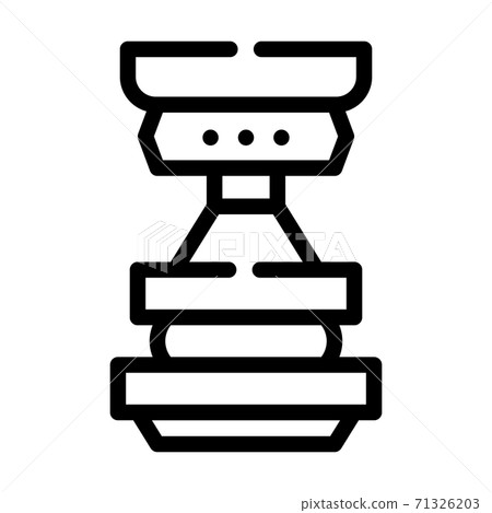 press equipment line icon vector isolated illustration press equipment line icon vector isolated illustration 71326203