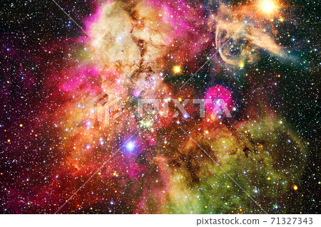 Awesome of endless cosmos. Elements of this image furnished by NASA 71327343