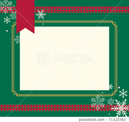 Snowflake greeding card 71328362