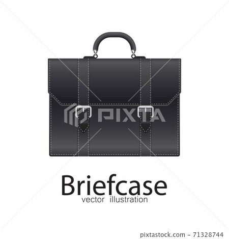 Business briefcase vector illustration isolated on white background. 71328744