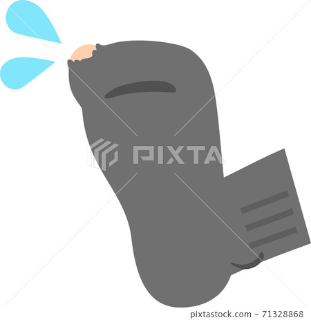 Socks with holes in the toes 71328868