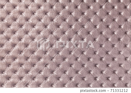 Texture of light brown leather background with capitone pattern, macro. Texture of light brown leather background with capitone pattern, macro. 71331212