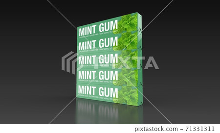 口香糖 薄荷 香草 71331311