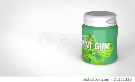 瓶子 口香糖 薄荷 71331326
