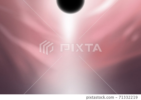 Red night sky with black powerful moon with... - Stock Illustration ...